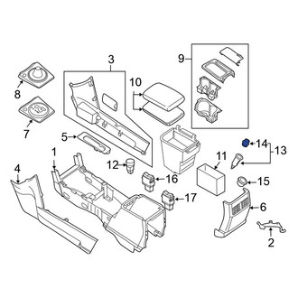 Nissan OE - Front Cigarette Lighter Element