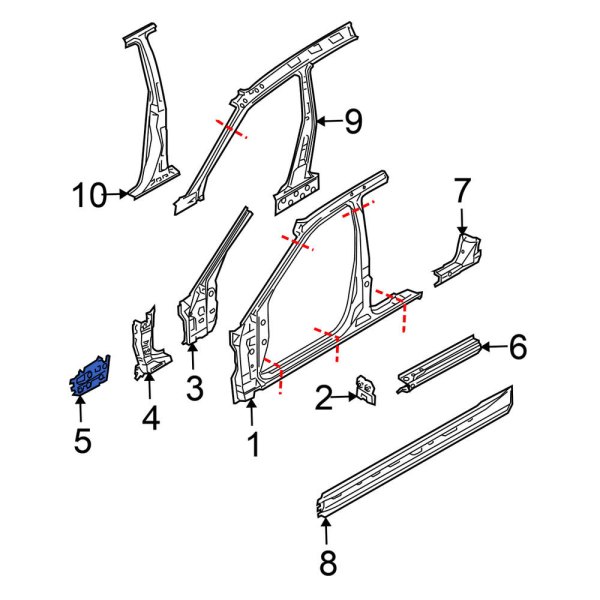 Body A-Pillar Reinforcement