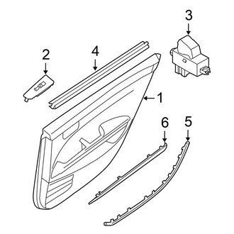 Nissan OE - Rear Door - Interior Trim