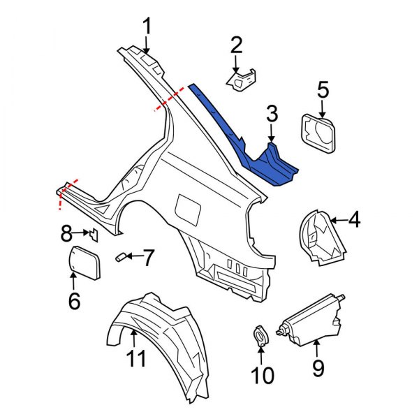 Quarter Panel Extension