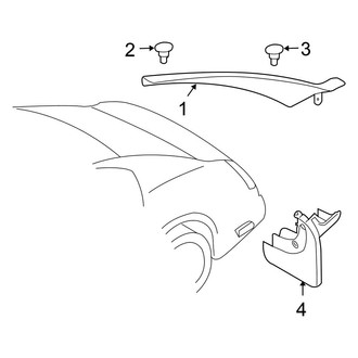Nissan OE - Quarter Panel - Exterior Trim