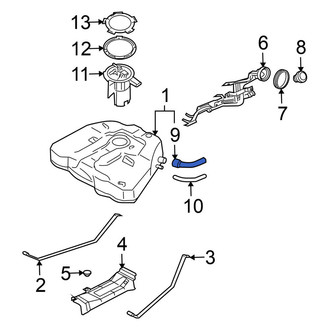 Nissan OE - Fuel Filler Hose