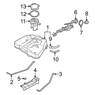 Nissan OE - Fuel System Components