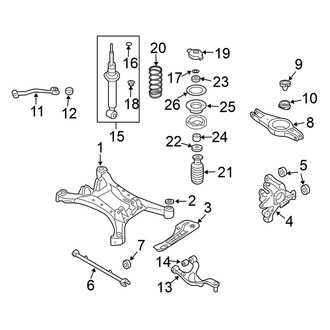 Nissan OE - Rear Suspension - Suspension Components