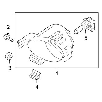 Nissan OE - Front Lamps - Fog Lamps