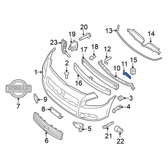 Nissan OE - Left Bumper Cover Bracket