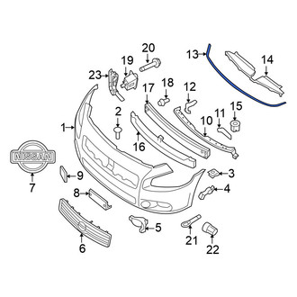 Nissan OE - Bumper Seal