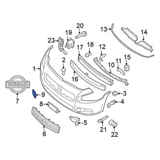 Nissan OE - Tow Eye Cap