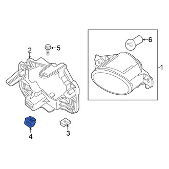 Nissan OE - Fog Light Clip