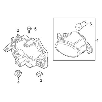 Nissan OE - Front Lamps - Fog Lamps