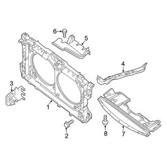 Nissan OE - Radiator Support