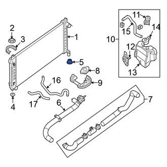 Nissan OE - Radiator Drain Plug
