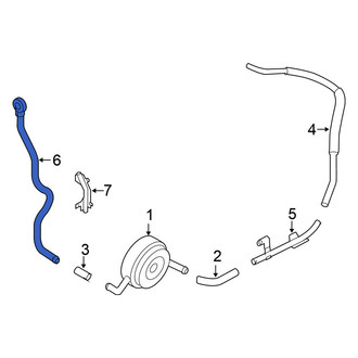 Nissan OE - Engine Oil Cooler Line