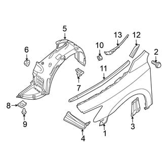 Nissan OE - Fender & Components