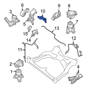 Nissan OE - Automatic Transmission Mount Bracket