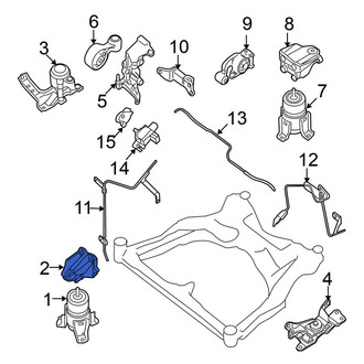 Nissan OE - Front Engine Mount Bracket