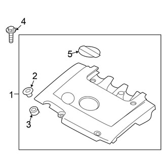 Nissan OE - Engine / Transaxle - Engine Appearance Cover