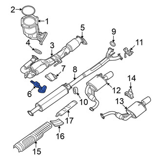 Nissan OE - Exhaust System Hanger Bracket