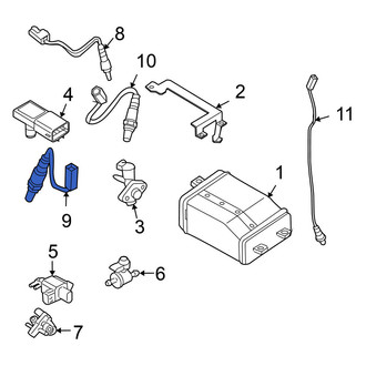 Nissan OE - Rear Left Oxygen Sensor