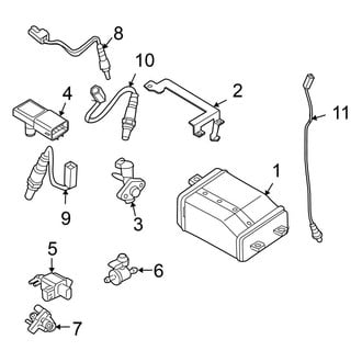 Nissan OE - Emission System - Emission Components