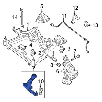 Nissan OE - Rear Radius Arm