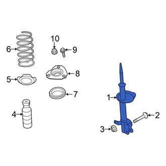 Nissan OE - Front Left Suspension Strut