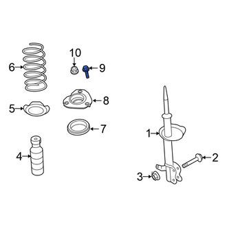 Nissan OE - Front Engine Cradle Bolt