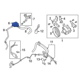 Nissan OE - Power Steering Reservoir
