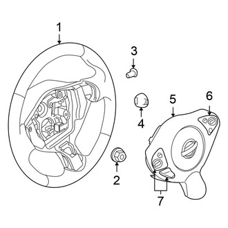 Nissan OE - Steering Wheel & Trim