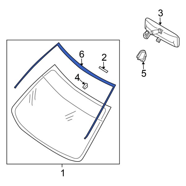 Windshield Molding