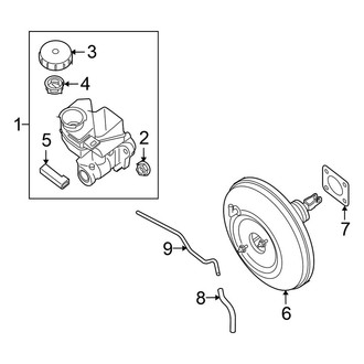 Nissan OE - Cowl - Components on Dash Panel