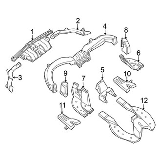 Nissan OE - Instrument Panel - Ducts
