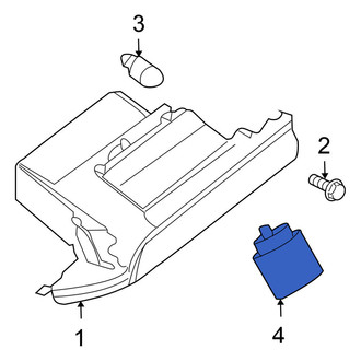 Nissan OE - Glove Box Lock Kit
