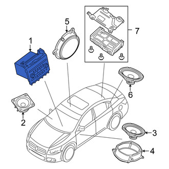 Nissan OE - Radio Control Unit