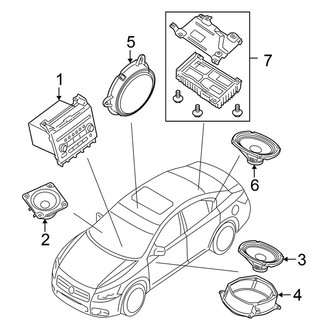 Nissan OE - Instrument Panel - Sound System