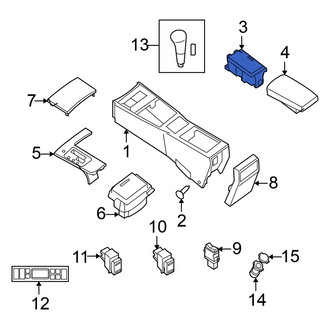 Nissan OE - Console Cup Holder