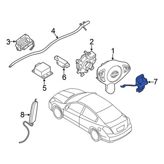 Nissan OE - Rear Air Bag Impact Sensor