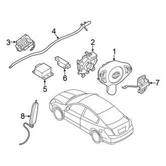 Nissan OE - Restraint Systems - Air Bag Components