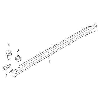 Nissan OE - Pillars, Rocker & Floor - Exterior Trim