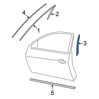 Nissan OE - Front Left Door Applique