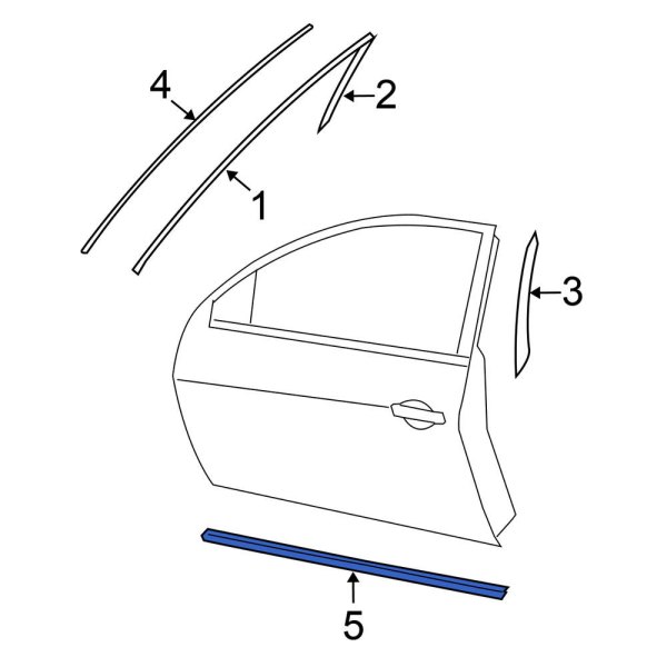 Door Window Belt Weatherstrip