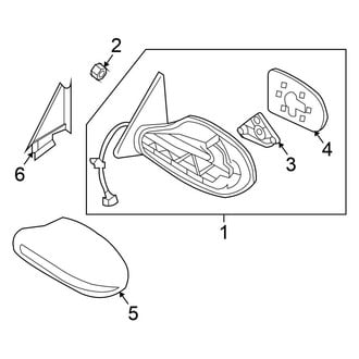 Nissan OE - Front Door - Outside Mirrors