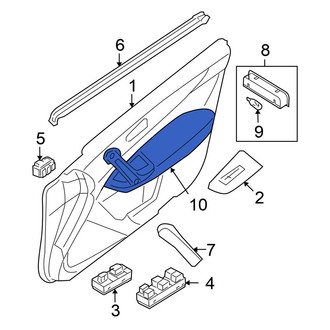Nissan OE - Front Left Door Armrest
