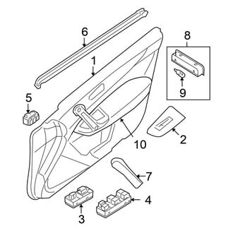 Nissan OE - Front Door - Interior Trim