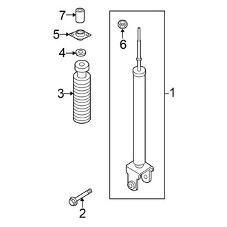 Nissan OE - Rear Suspension - Shocks & Components