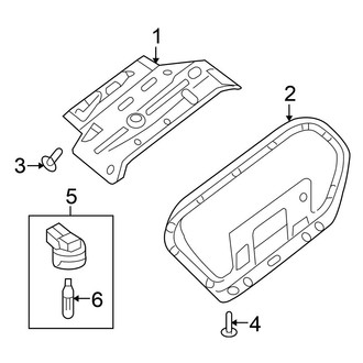 Nissan OE - Trunk Lid - Interior Trim