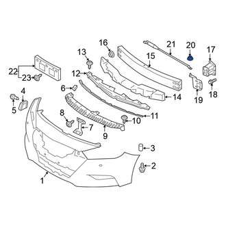 Nissan OE - Seat Hinge Nut