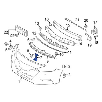 Nissan OE - Front Bumper Cover Brace