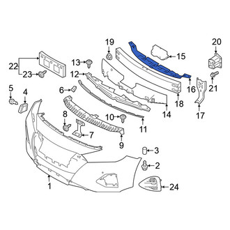 Nissan OE - Bumper Cover Reinforcement