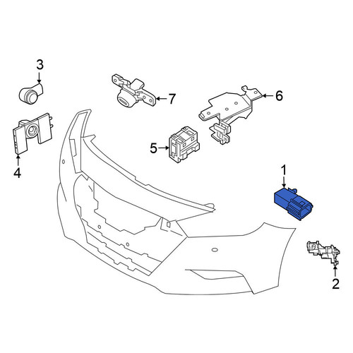 Baceyong Ambient Air Temperature Sensor - Replacement Part # 27722-3VA0A For Nissan & Infiniti Models-427787